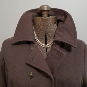 Olive Women's Coat Vintage Style 1940s